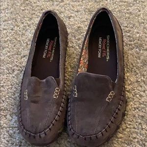 Sketchers memory foam slip ons